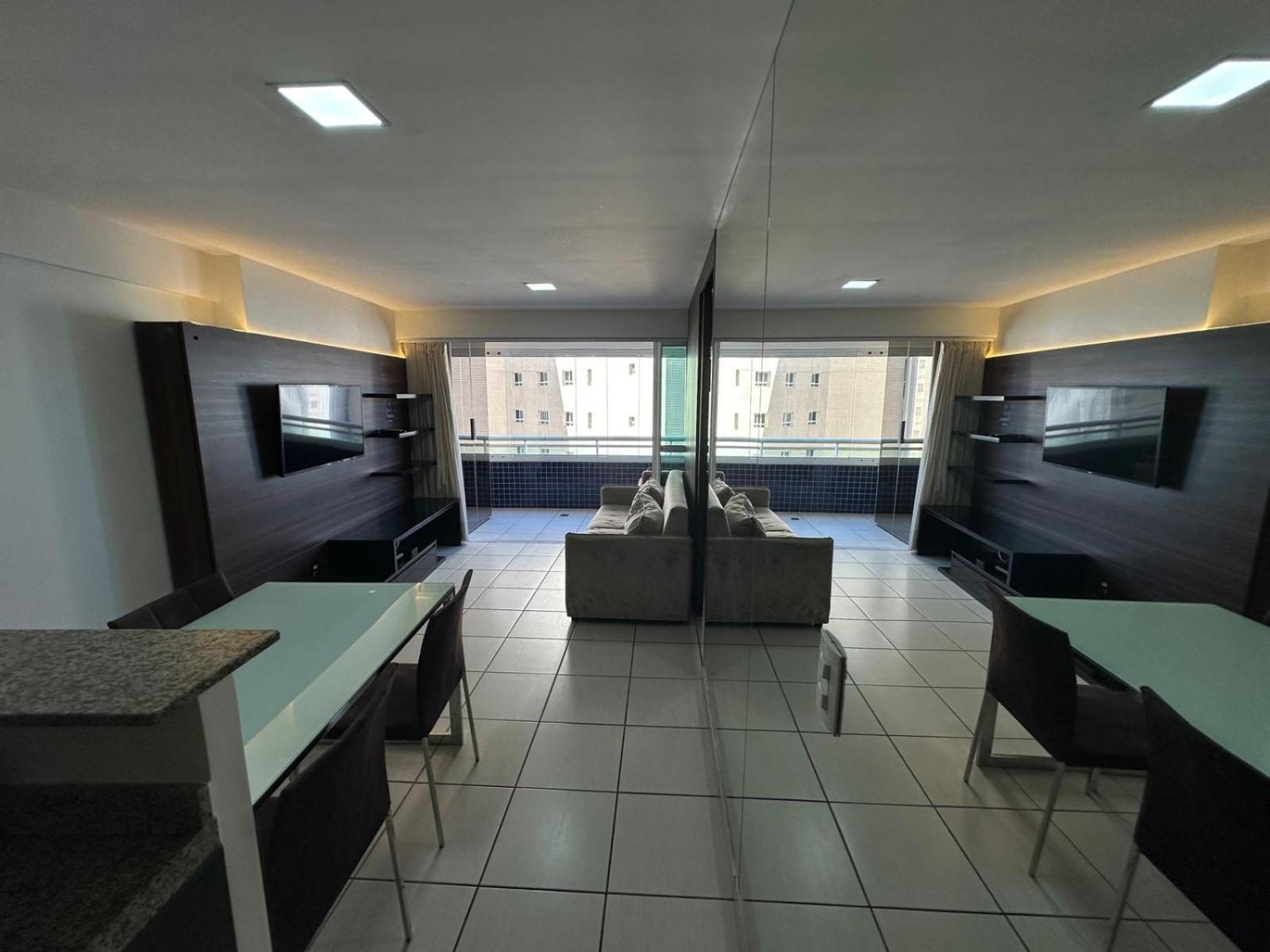 Apartamento Beira Mar 14º Andar Com 2 Quartos ฟอร์ตาเลซา ภายนอก รูปภาพ