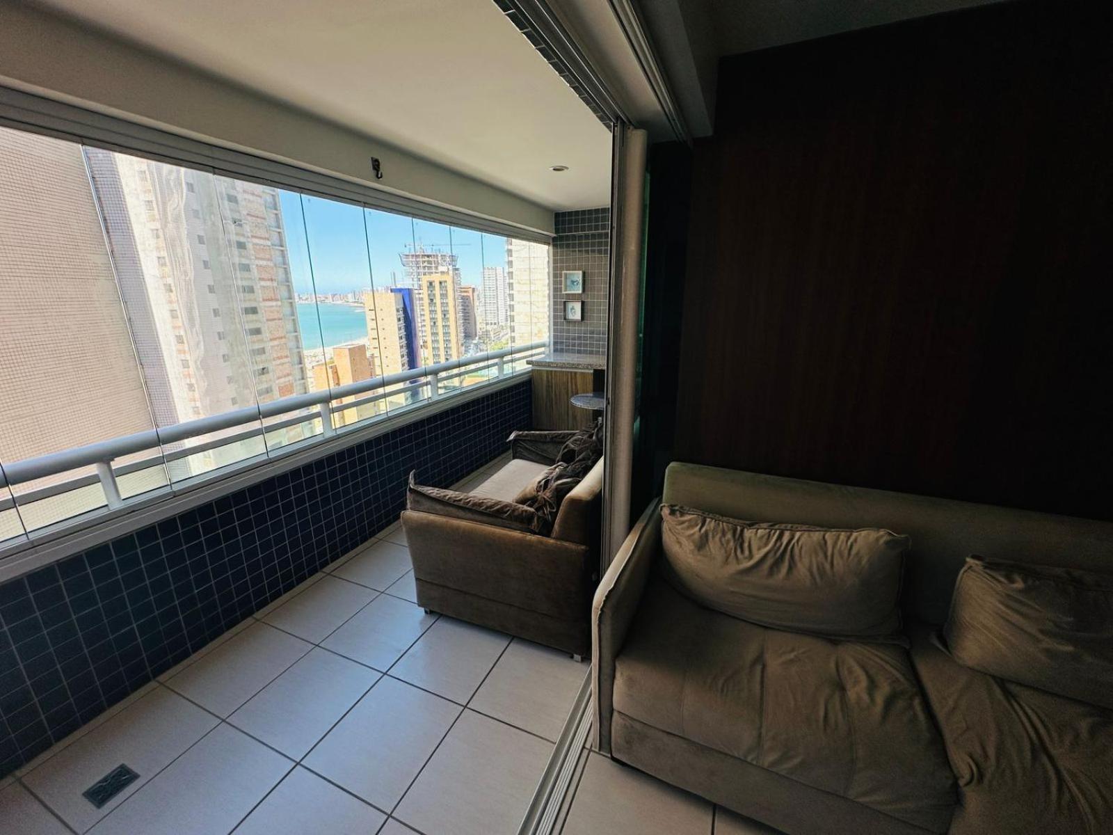Apartamento Beira Mar 14º Andar Com 2 Quartos ฟอร์ตาเลซา ภายนอก รูปภาพ