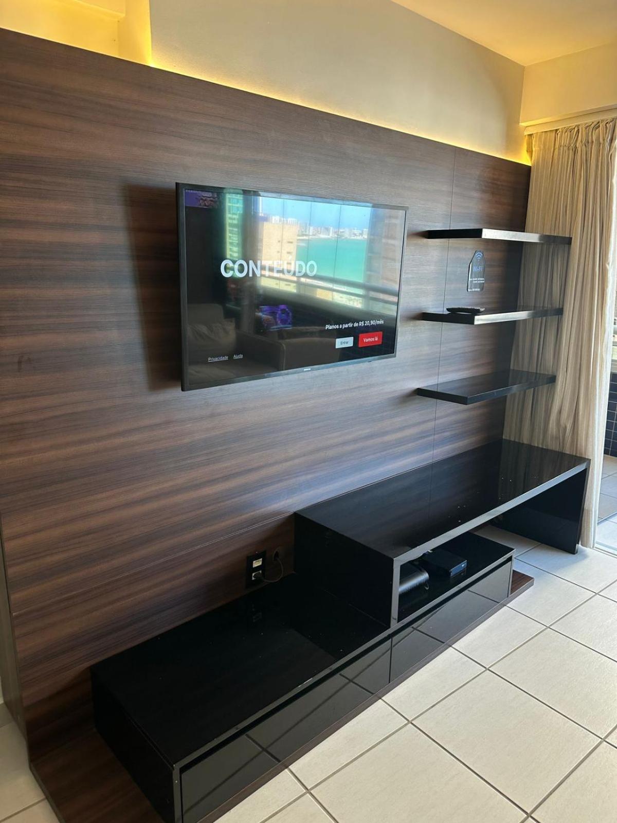 Apartamento Beira Mar 14º Andar Com 2 Quartos ฟอร์ตาเลซา ภายนอก รูปภาพ